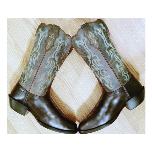 JUSTIN Women's Western Boots - Size 9 B - Picture 7 of 10